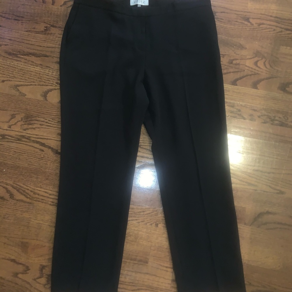 Kasper black dress ankle pants 16